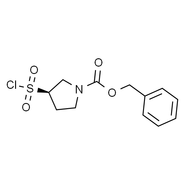 (R)-1-Cbz-吡咯烷-3-磺酰氯