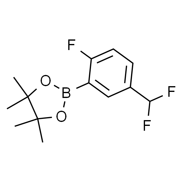 2-(5-(二氟甲基)-2-氟苯基)-4,4,5,5-四甲基-1,3,2-二氧硼烷