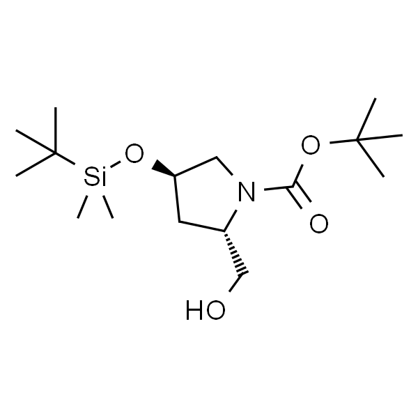 (2S，4R)-1-Boc-4-(叔丁基二甲基硅氧基)-2-(羟甲基)吡咯烷
