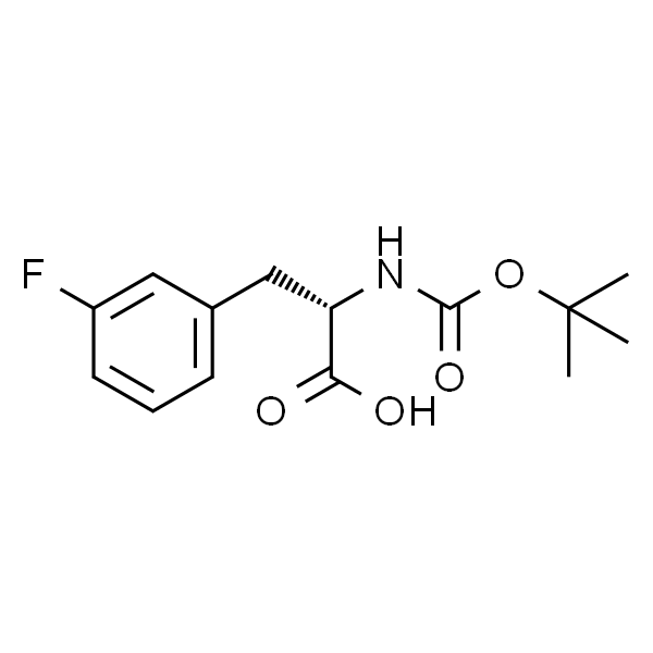 (S)-2-((叔丁氧羰基)氨基)-3-(3-氟苯基)丙酸