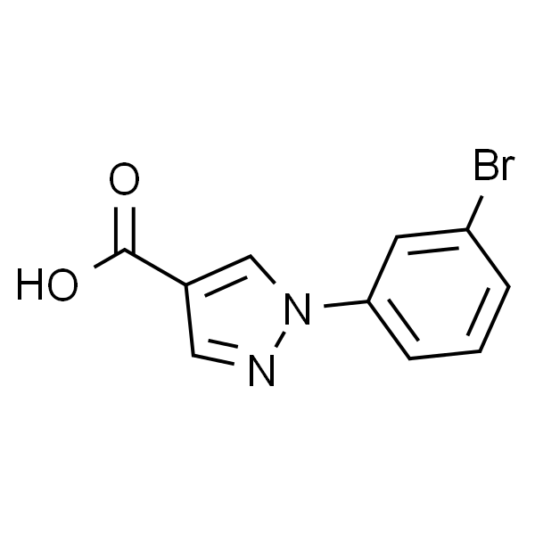 1-（3-溴苯基）-1H-吡唑-4-羧酸