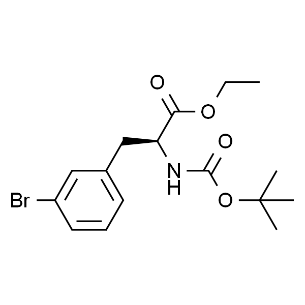 (S)-3-(3-溴苯基)-2-((叔丁氧基羰基)氨基)丙酸乙酯