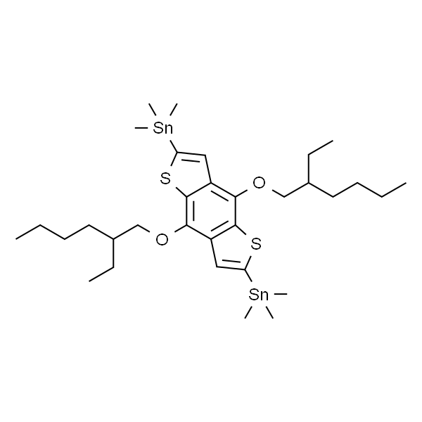 1,1'-[4,8-双[(2-乙基己基)氧基]苯并[1,2-B:4,5-B']二噻吩-2,6-二基]双[1,1,1-三甲基锡]