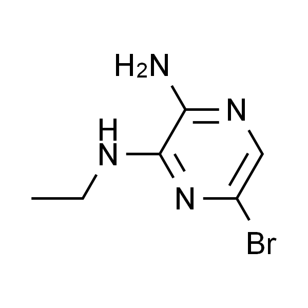 2-氨基-5-溴-3-(乙氨基)吡嗪