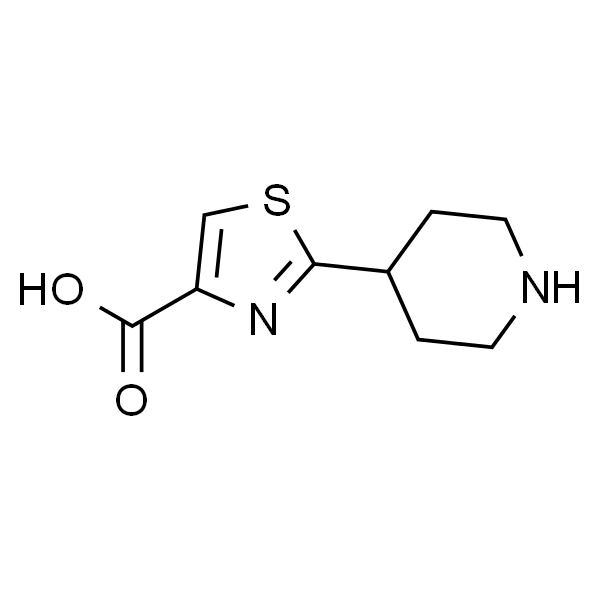 2-(哌啶-4-基)噻唑-4-羧酸