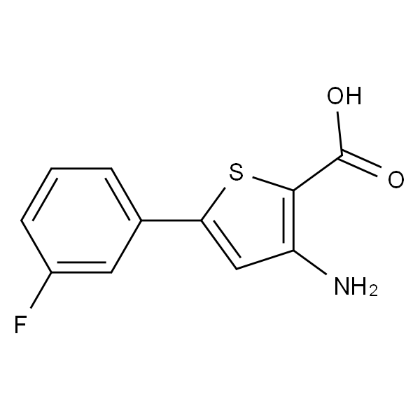 3-氨基-5-(3-氟苯基)噻吩-2-羧酸