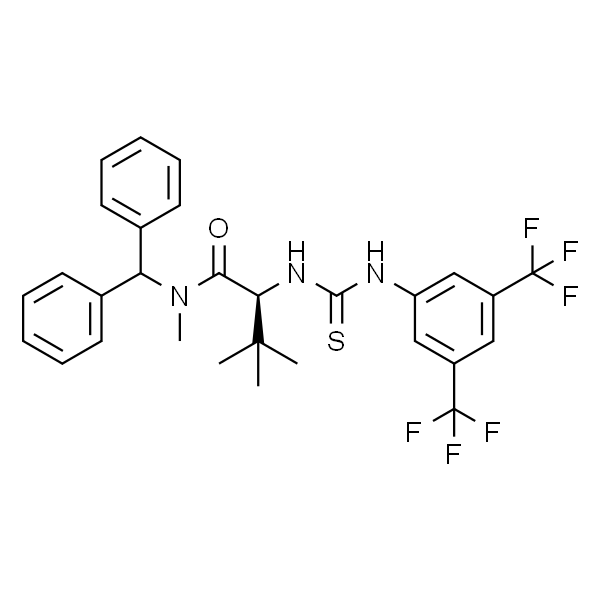 (2S)-2-[[[[3,5-双(三氟甲基)苯基]氨基]硫代甲基]氨基]-N-(二苯基甲基)-N,3,3-三甲基丁酰胺