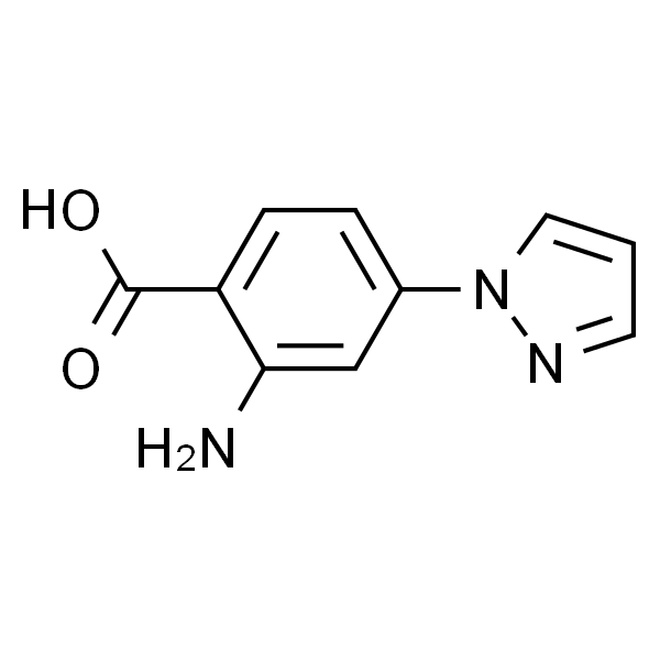 2-氨基-4-(1-吡唑基)苯甲酸