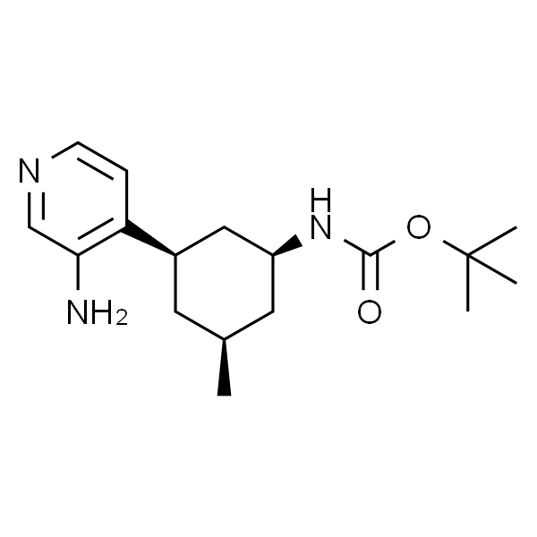 tert-Butyl [(1S,3R,5S)-3-(3-aminopyridin-4-yl)-5-methylcyclohexyl]carbamate