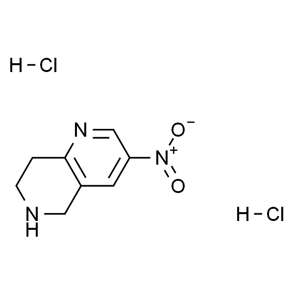 3-硝基-5,6,7,8-四氢-1,6-萘啶二盐酸盐