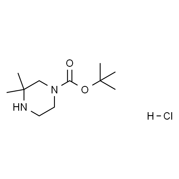 tert-Butyl 3,3-dimethylpiperazine-1-carboxylate hydrochloride
