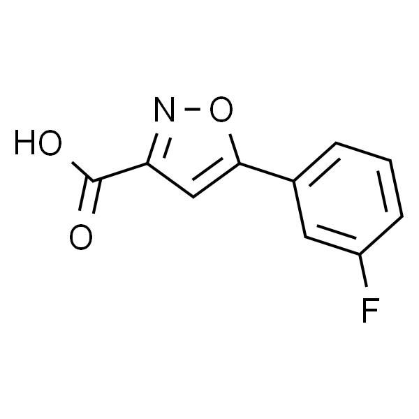 5-(3-氟苯基)异恶唑-3-羧酸