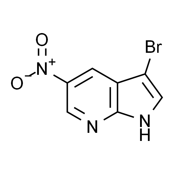 3-溴-5-硝基-1H-吡咯[2,3-b]吡啶