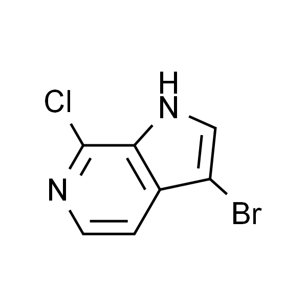 3-溴-7-氯-1H-吡咯并[2,3-c]吡啶