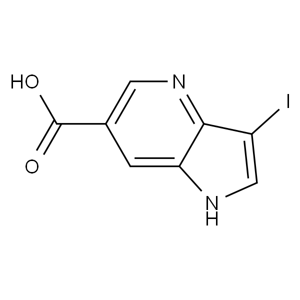 3-碘-1H-吡咯并[3,2-b]吡啶-6-羧酸