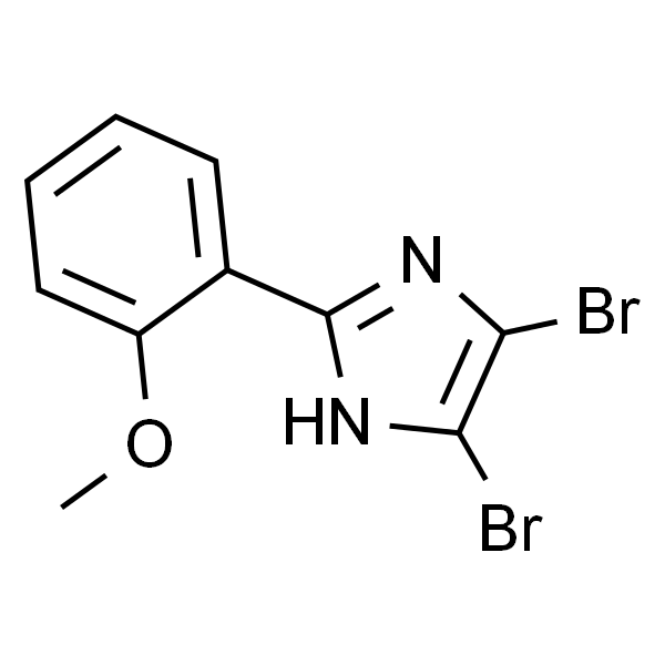 4,5-二溴-2-(2-甲氧基苯基)-1H-咪唑