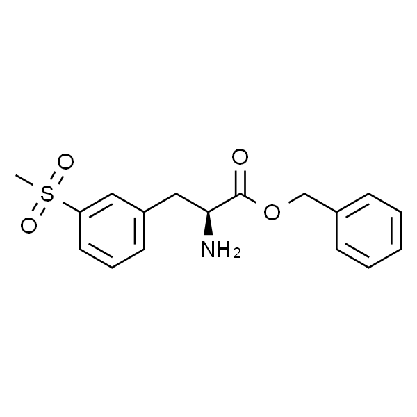 (S)-2-氨基-3-(3-(甲基磺酰基)苯基)丙酸苄酯盐酸盐