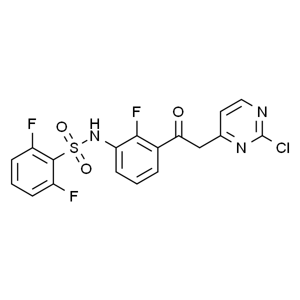 N-[3-[2-(2-氯-4-嘧啶基)乙酰基]-2-氟苯基]-2,6-二氟苯磺酰胺