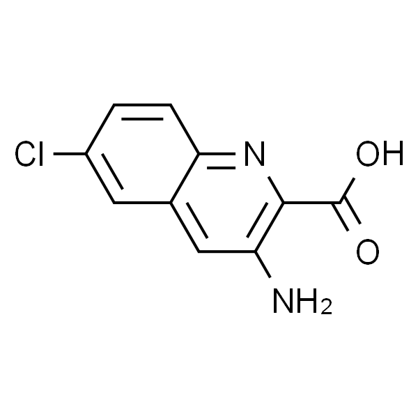 3-amino-6-chloroquinoline-2-carboxylic acid