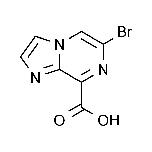 6-溴咪唑并[1,2-a]吡嗪-8-羧酸