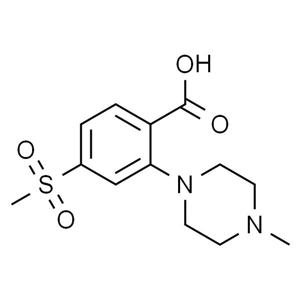 2-(4-甲基-1-哌嗪基)-4-甲砜基苯甲酸