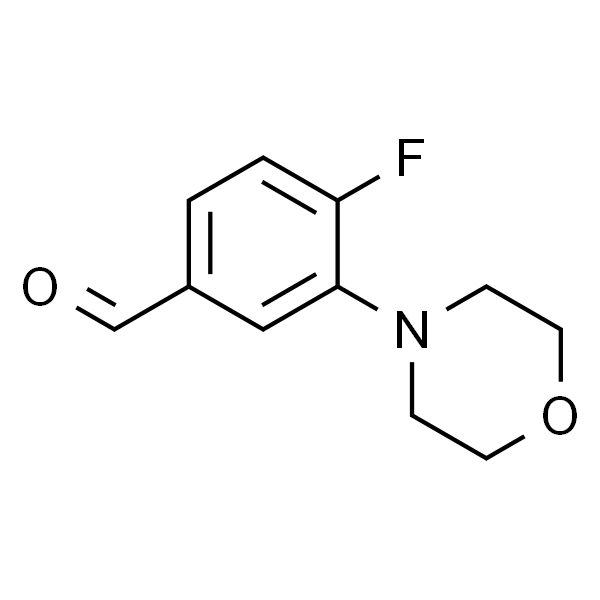 3-(4-吗啉基)-4-氟苯甲醛