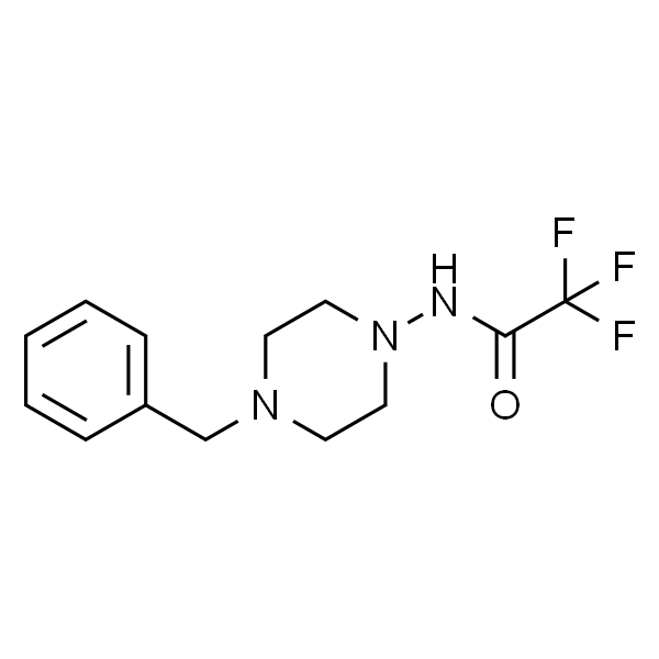 N-(4-benzylpiperazin-1-yl)-2,2,2-trifluoroacetamide