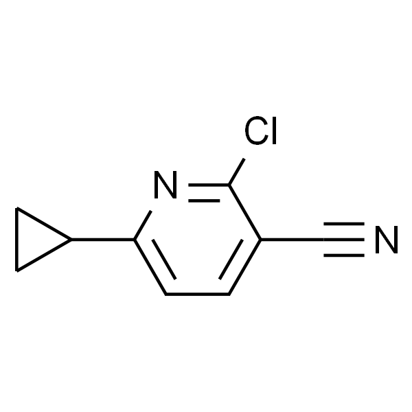 2-氯-6-环丙基吡啶-3-腈