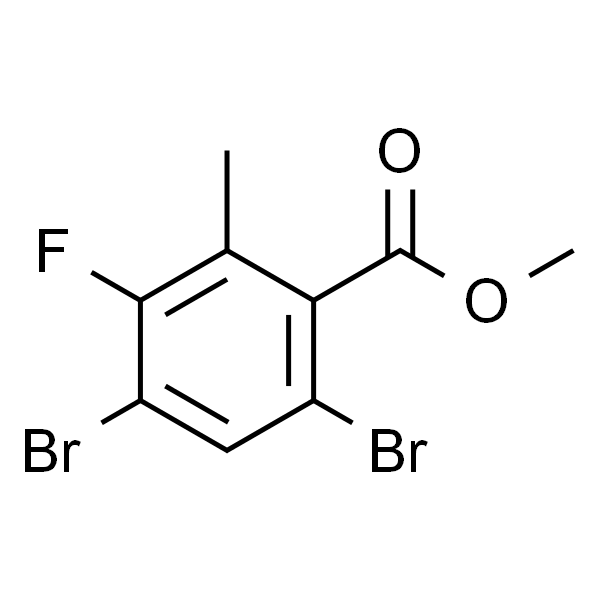 4,6-二溴-3-氟-2-甲基苯甲酸甲酯
