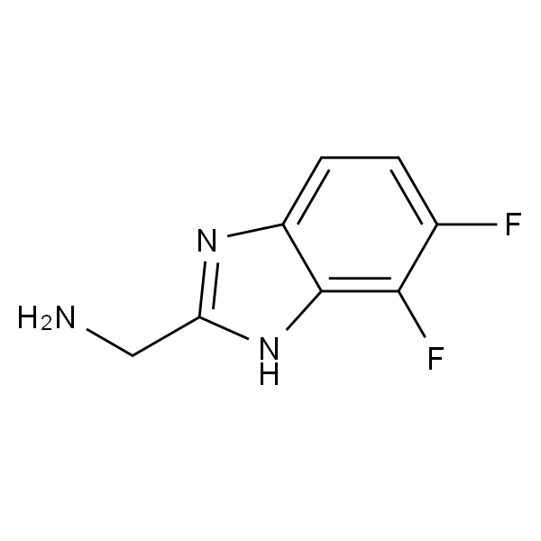 (6,7-二氟-1H-苯并[d]咪唑-2-基)甲胺