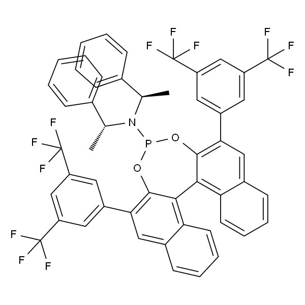 (11bR)-2,6-双[3,5-双(三氟甲基)苯基]-N,N-双[(1R)-1-苯乙基]二萘并[2,1-d:1'',2''-f][1,3,2]二氧杂膦-4-胺
