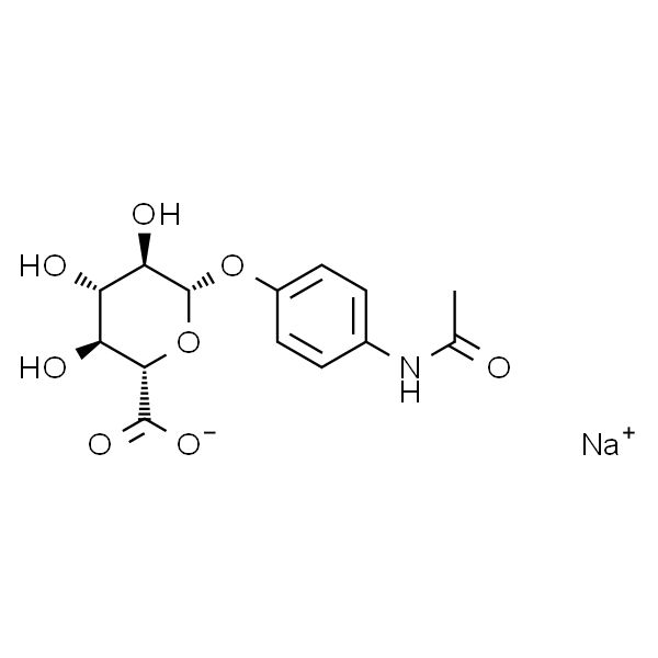 p-Acetamidophenyl beta-D-glucuronide sodium salt