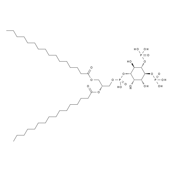 Phosphatidylinositol bis-4,5-phosphate, 1,2-dipalmitoyl Na salt
