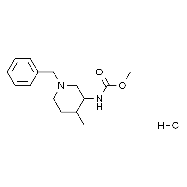 (1-苄基-4-甲基-3-哌啶基)氨基甲酸甲酯盐酸盐