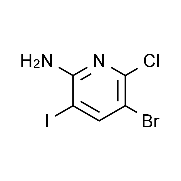 5-溴-6-氯-3-碘吡啶-2-胺