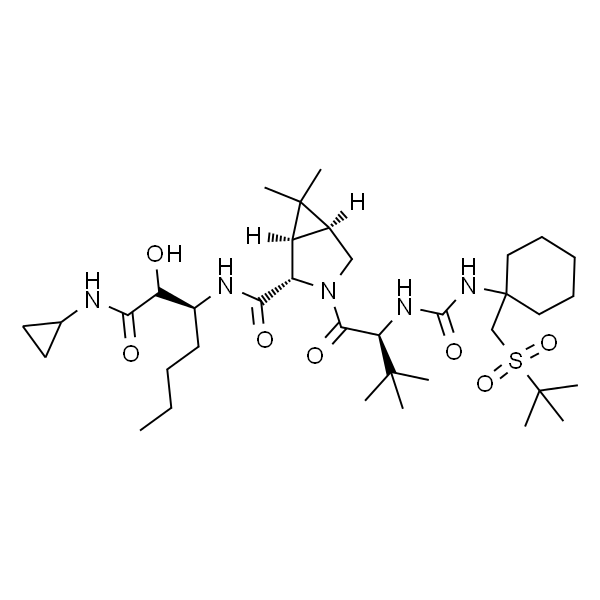(1R,2S,5S)-3-((S)-2-(3-(1-(tert-butylsulfonylmethyl)cyclohexyl)ureido)-3,3-dimethylbutanoyl)-N-((3S)-1-(cyclopropylamino)-2-hydr