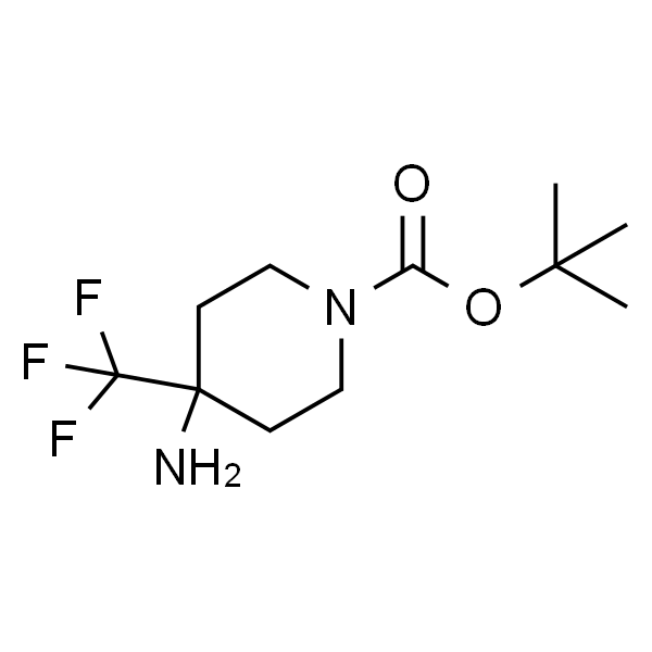 4-氨基-4-(三氟甲基)哌啶-1-羧酸叔丁酯