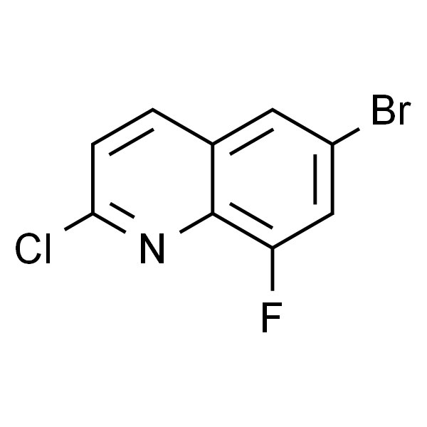 2-氯-6-溴-8-氟喹啉