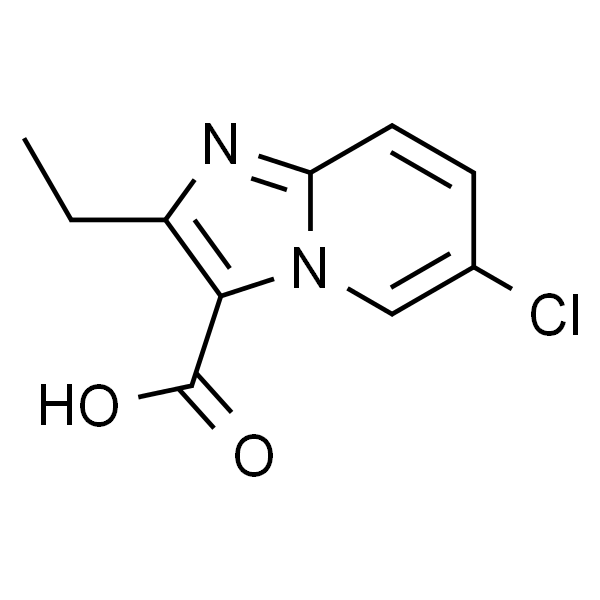6-氯-2-乙基咪唑并[1,2-a]吡啶-3-甲酸