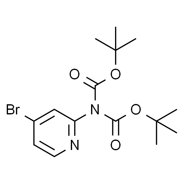 N，N-二-Boc-2-氨基-4-溴吡啶