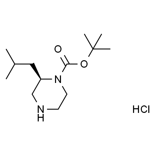 (R)-1-Boc-2-异丁基哌嗪盐酸盐