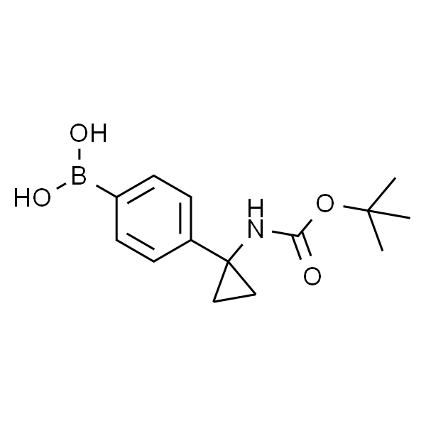 4-[1-(Boc-氨基)环丙基]苯硼酸