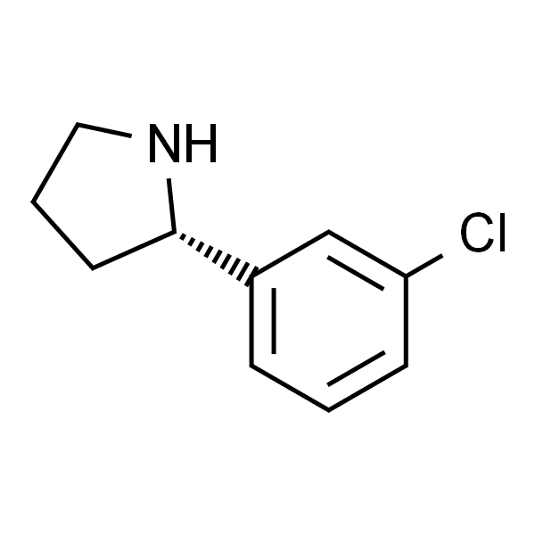 (S)-2-(3-氯苯基)吡咯烷