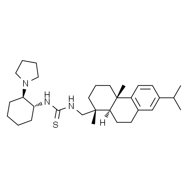 N-[[(1R,4aS,10aR)-1,2,3,4,4a,9,10,10a-Octahydro-1,4a-dimethyl-7-isopropyl-1-phenanthrenyl]methyl]-N'-[(1R,2R)-2-(1-pyrrolidinyl)cyclohexyl]thiourea