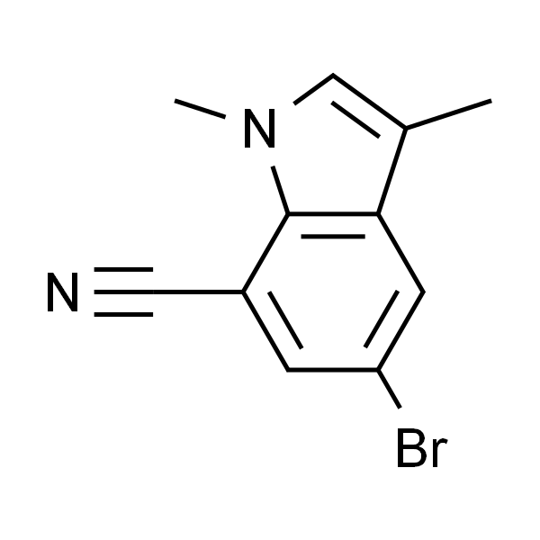5-溴-1,3-二甲基-1H-吲哚-7-碳腈