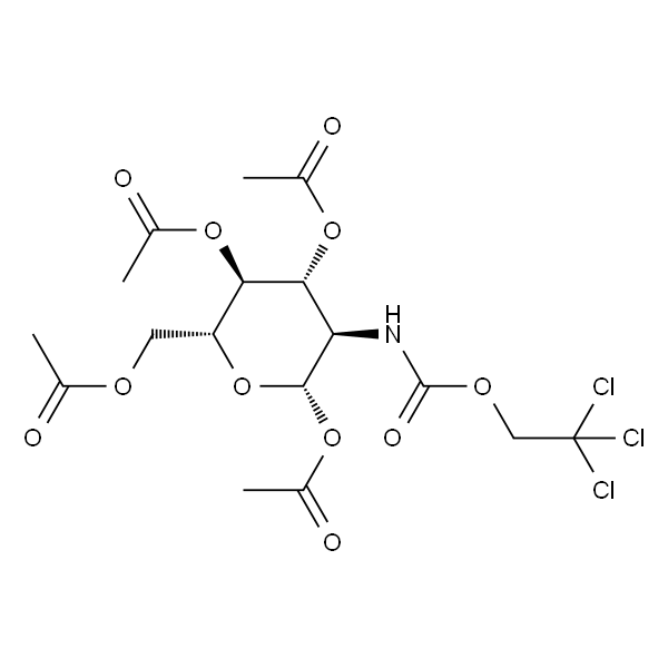 (2S,3R,4R,5S,6R)-6-(乙酰氧基甲基)-3-(((2,2,2-三氯乙氧基)羰基)氨基)四氢-2H-吡喃-2,4,5-三乙酸三酯