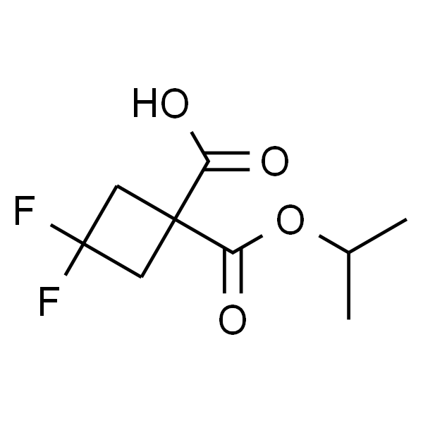 3,3-二氟-1-(异丙氧基羰基)环丁烷羧酸