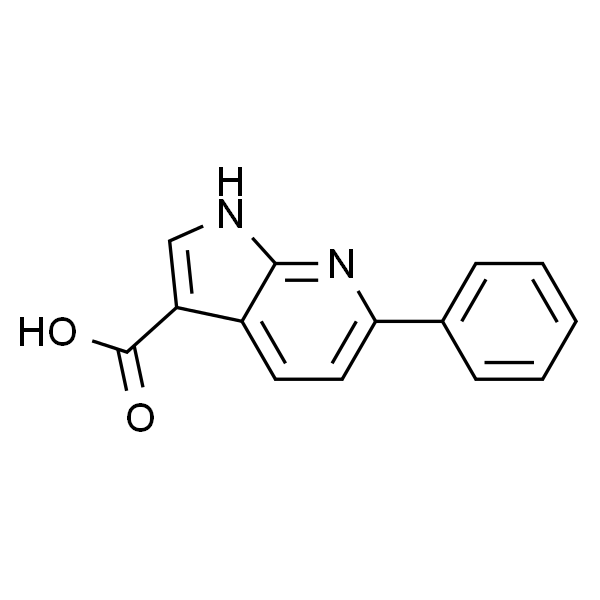 6-phenyl-1H-pyrrolo[2,3-b]pyridine-3-carboxylic acid