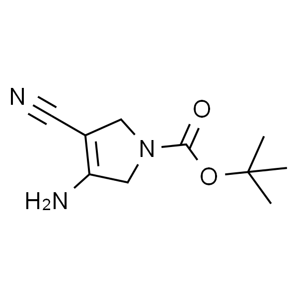 3-氨基-4-氰基-2,5-二氢-1H-吡咯-1-甲酸叔丁酯