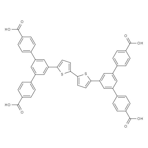 5'',5''''''''-([2,2''-联噻吩]-5,5''-二基)双((1,1'':3'',1''''-三联苯]-4,4''''-二羧酸))